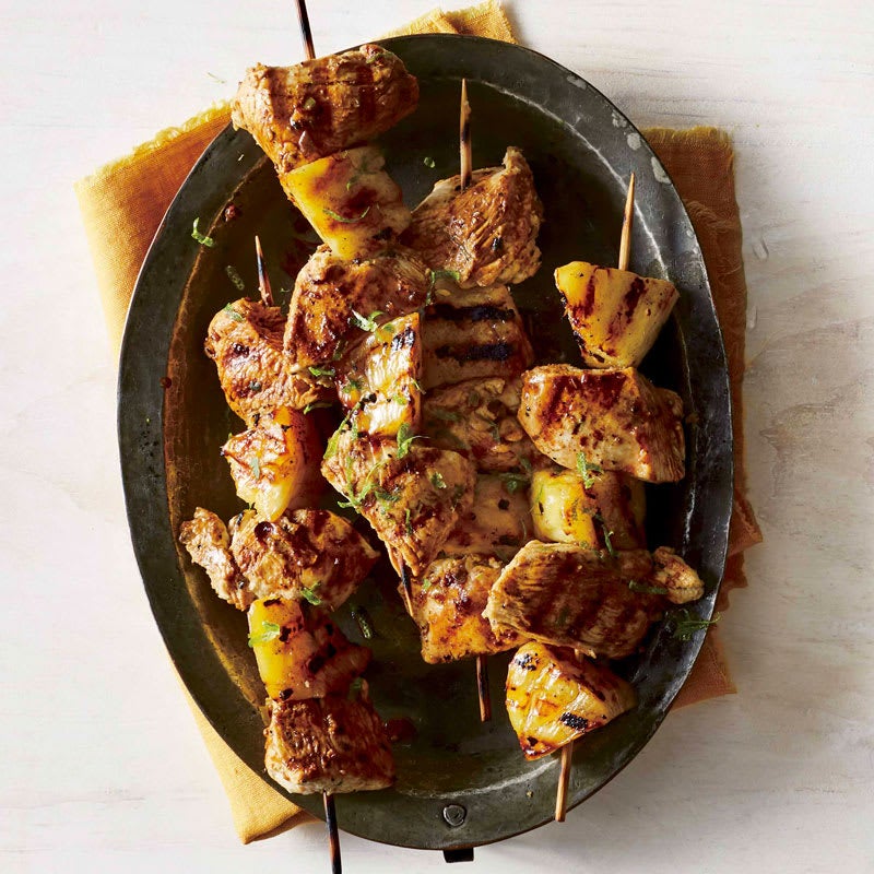 Photo of Chicken kebabs with pineapple by WW