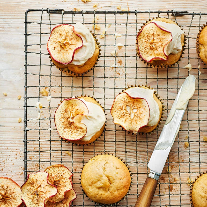 Photo of Apple & maple syrup cupcakes by WW