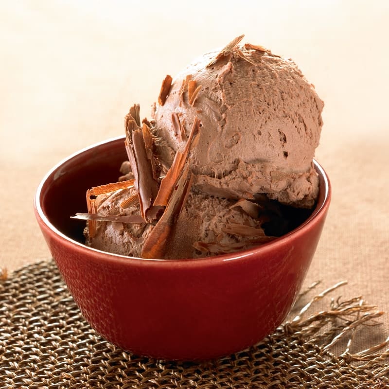 Foto van Chocolade-ijs door WW