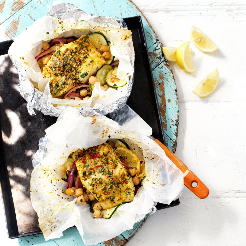Photo of Chermoula fish parcels by WW
