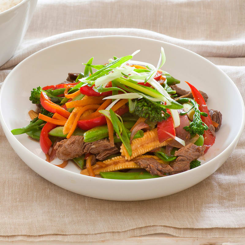 Photo of Ginger and teriaki beef stir-fry by WW