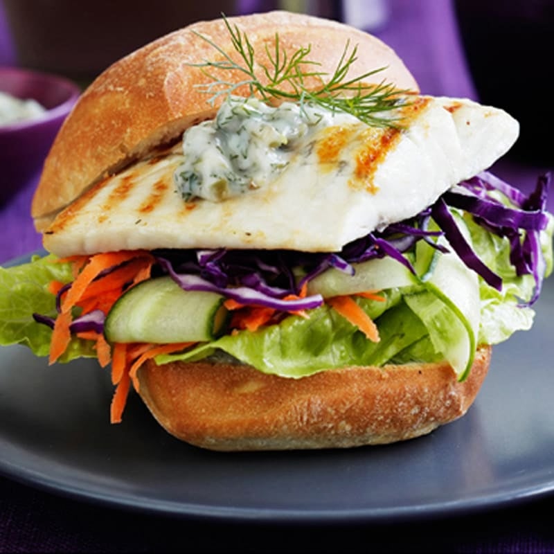 Photo of Seared fish burger by WW