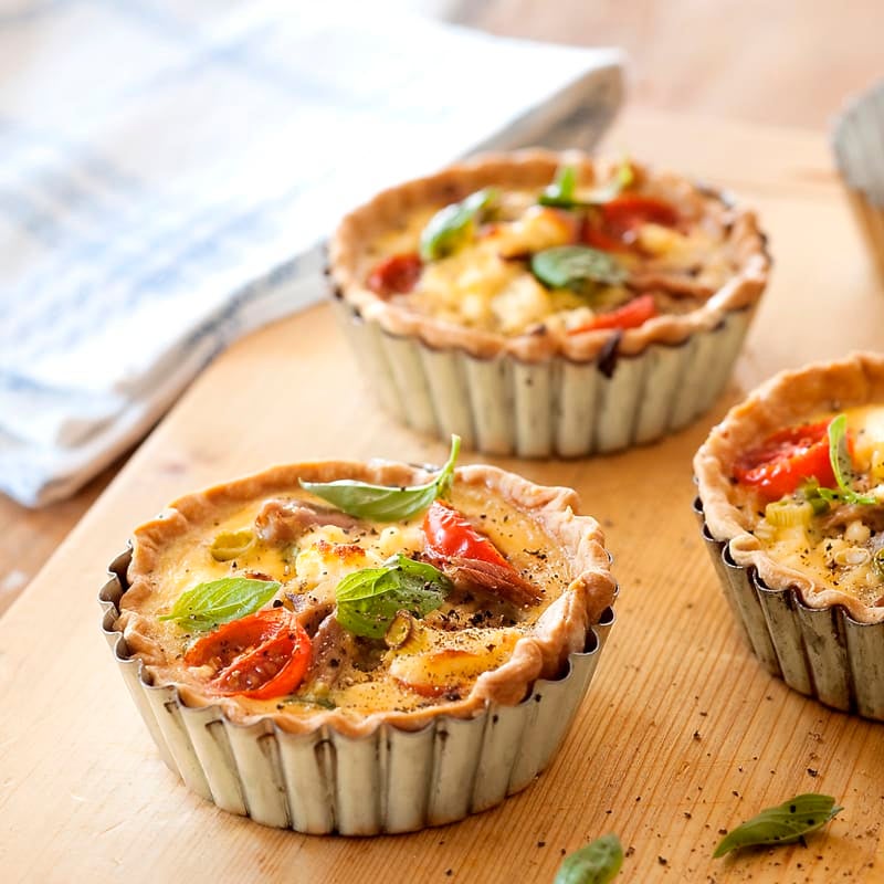 Photo of Tasty tuna and ricotta quiches by WW