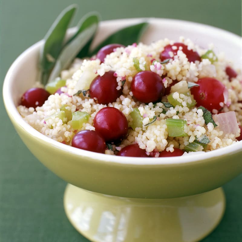 Photo of Cranberry-sage couscous stuffing by WW