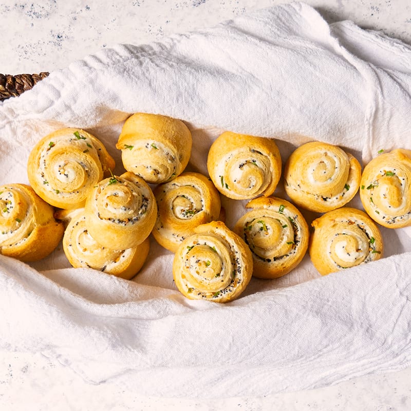 Photo of Four-Ingredient Everything Bagel Bites by WW