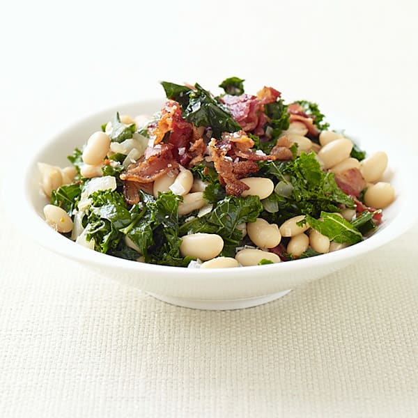 Photo of Kale with Bacon and Cannellini Beans by WW