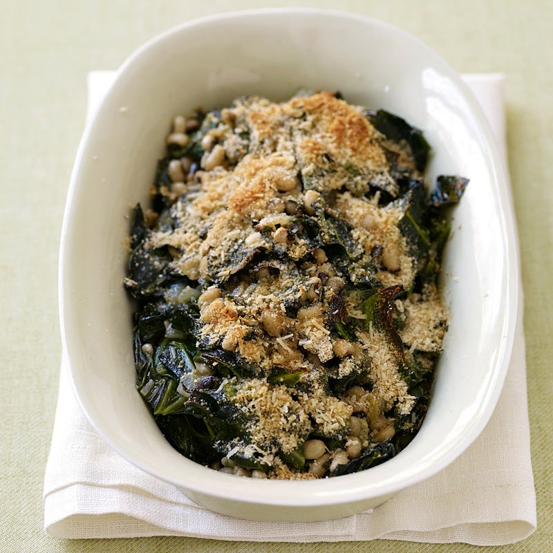 Photo of Southern-Style Black-Eyed Peas with Collard Greens by WW