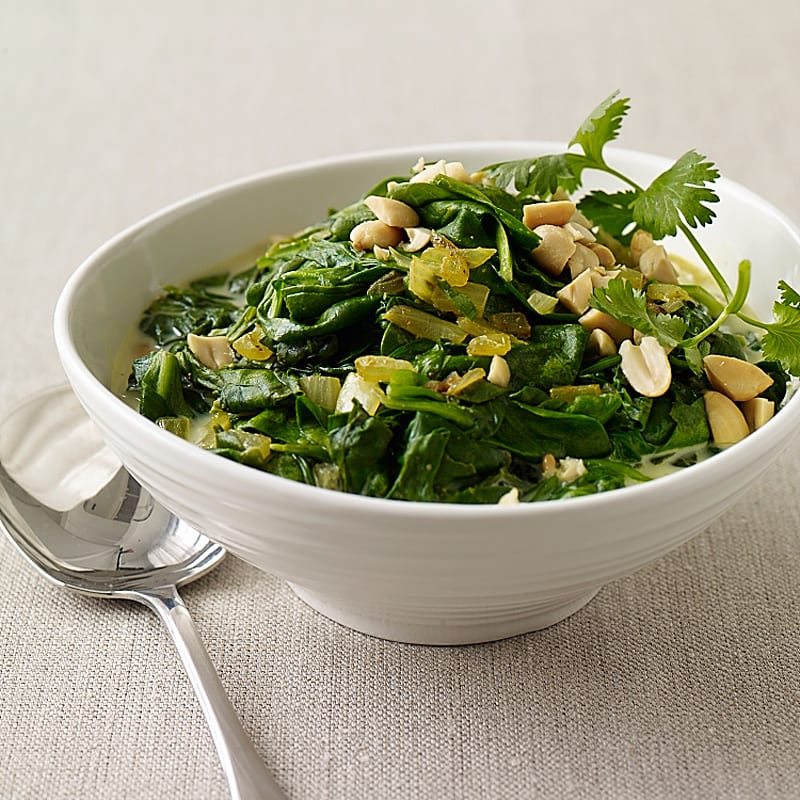 Photo of South African curried spinach with peanuts by WW