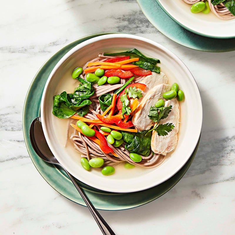 Photo of Chicken-vegetable noodle bowl by WW