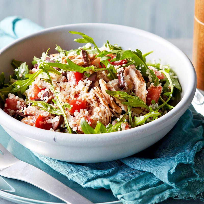 Photo of Couscous salad with tuna, tomatoes, olives & rocket  by WW