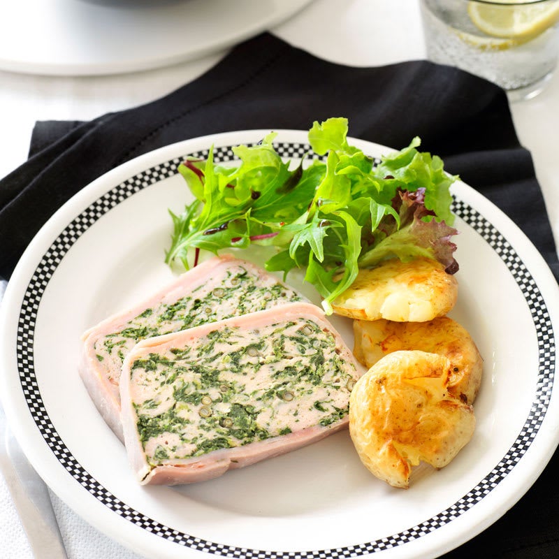 Photo of Chicken, spinach and green peppercorn terrine by WW