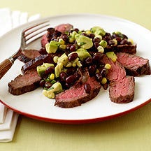 Photo of Grilled Flank Steak with Corn, Black Bean and Avocado Salad by WW
