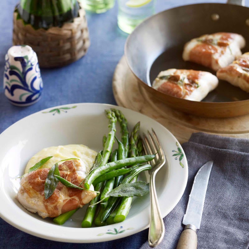 Photo of Chicken saltimbocca with asparagus by WW