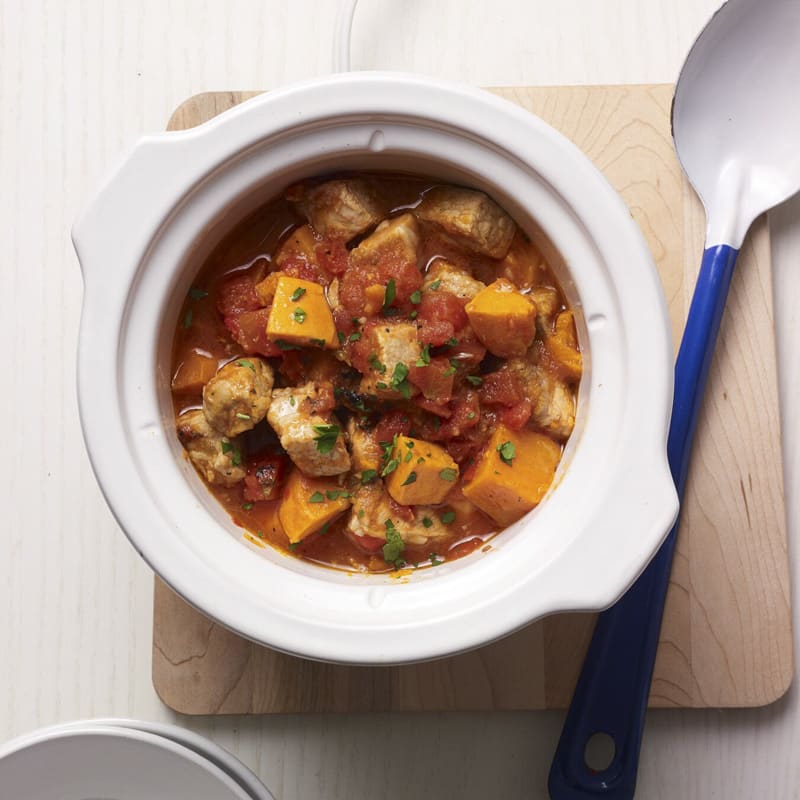 Photo of Cuban-style pork and sweet potato slow cooker stew by WW