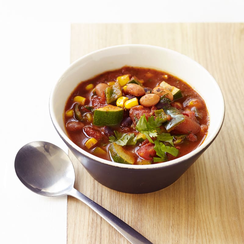Photo of Spicy Slow Cooker Vegetarian Chili by WW