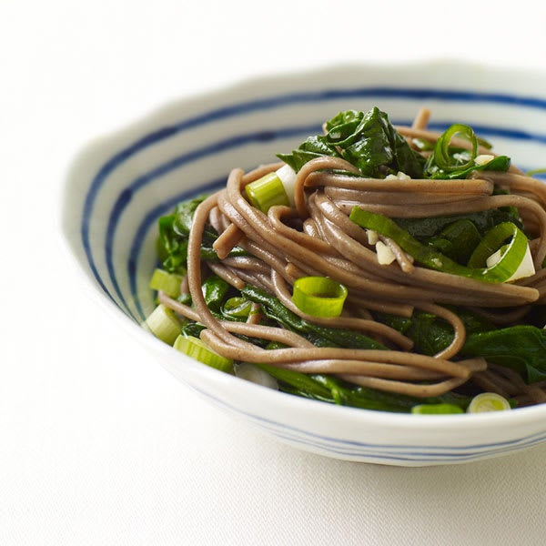Photo of Soba Noodles with Spinach by WW