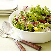 Photo de/du Mélange de salades vertes et sa vinaigrette par WW