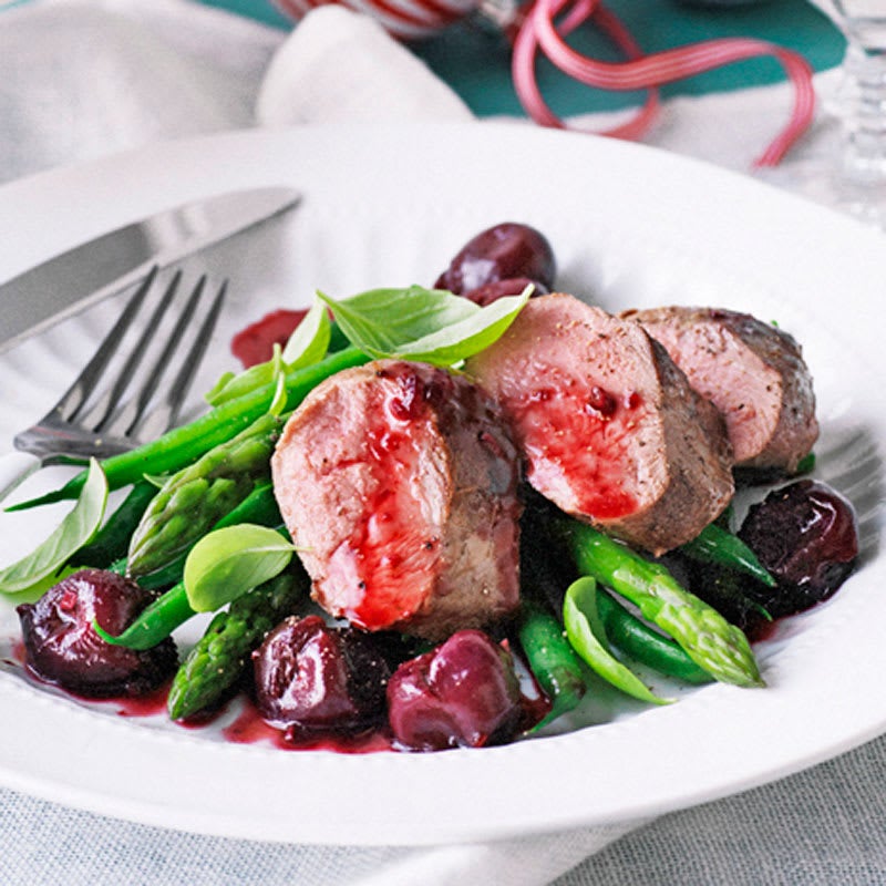 Photo of Five spice duck breast with spice cherry sauce by WW