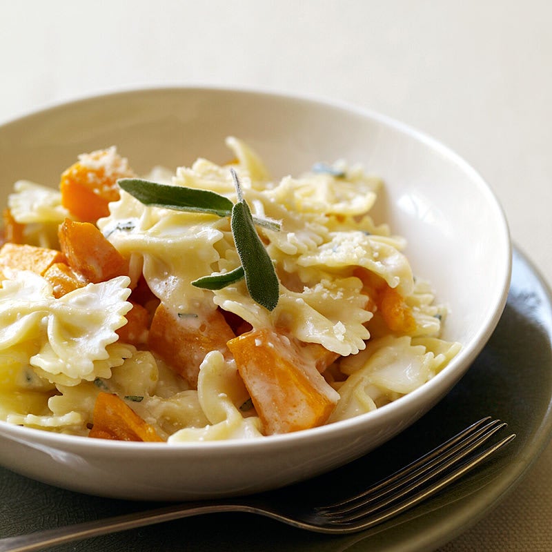 Photo of Pasta with butternut squash and sage by WW