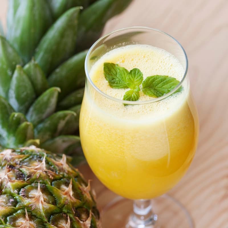 Photo of Pineapple and mint smoothie by WW