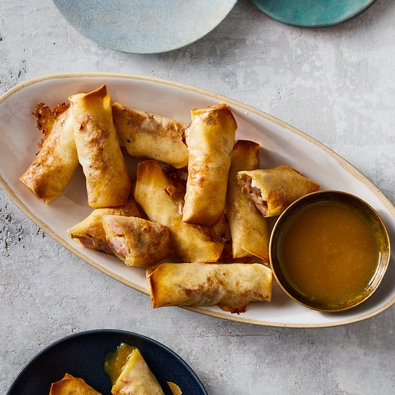 Photo of Croque Monsieur Egg Rolls by WW