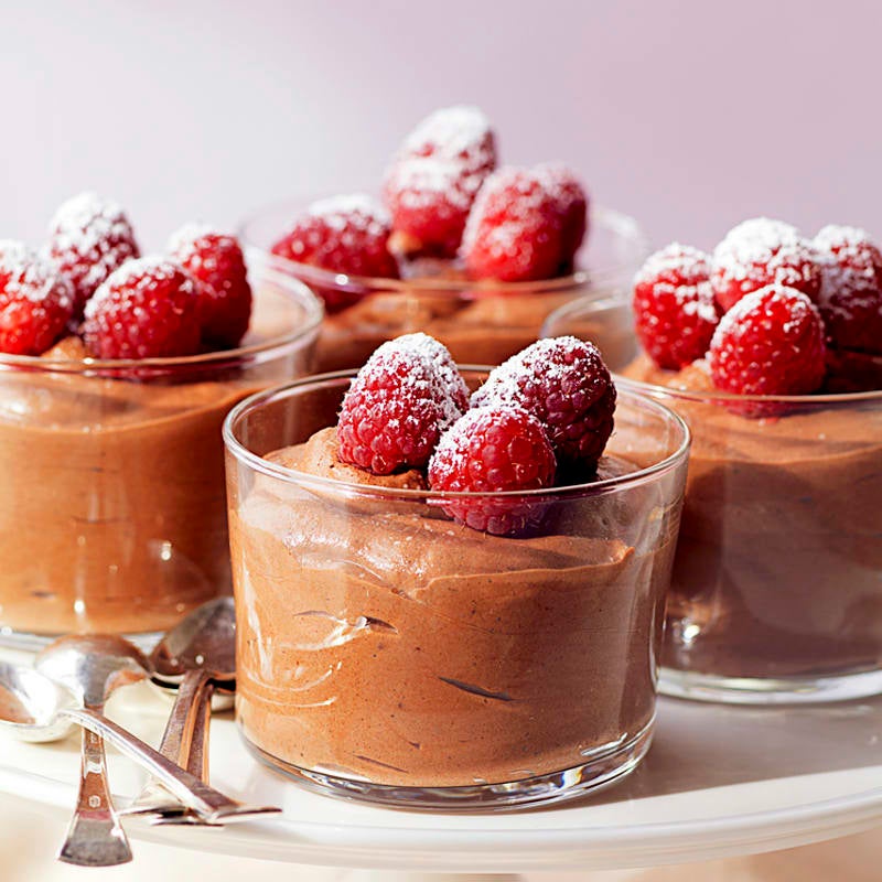 Photo of Chocolate mousse with raspberries by WW