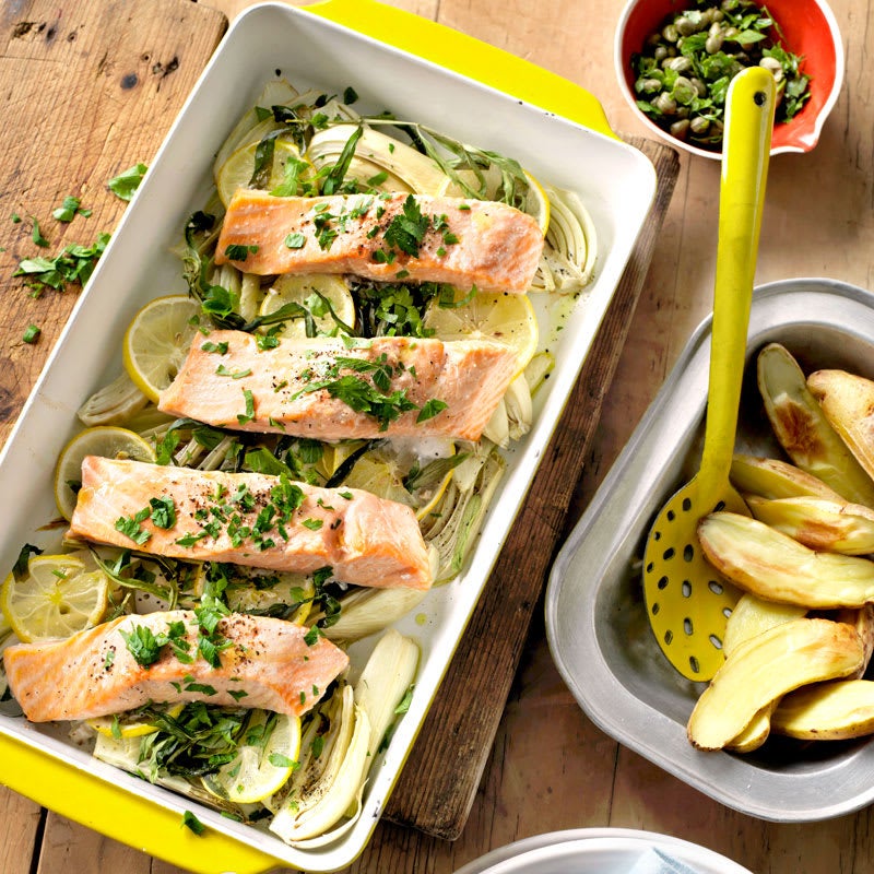 Photo of Baked salmon with fennel and tarragon by WW