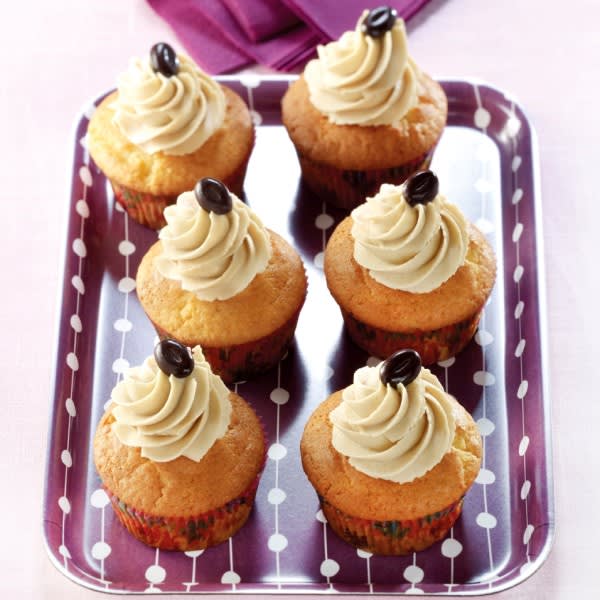 Photo de Cupcakes à la vanille et aux grains de moka prise par WW