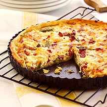 Photo of Fiddlehead and Bacon Quiche by WW