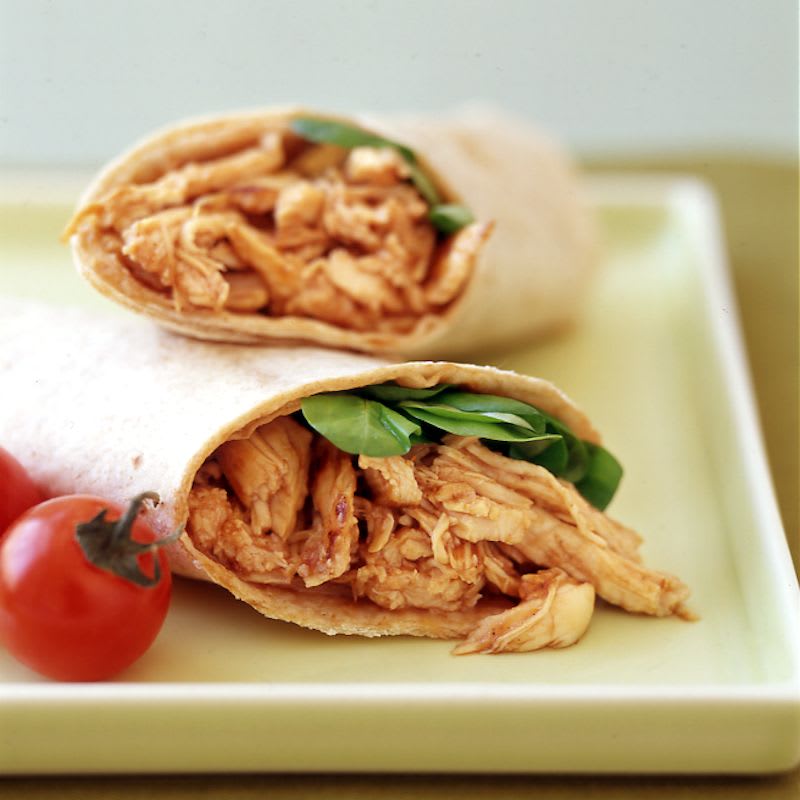 Photo of Barbecue chicken wrap by WW