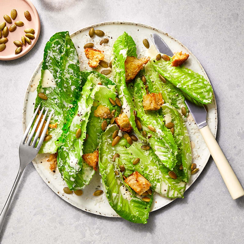 Photo of Whole leaf Caesar with pepitas by WW
