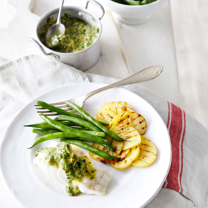 Photo of Grilled fish with salsa verde by WW