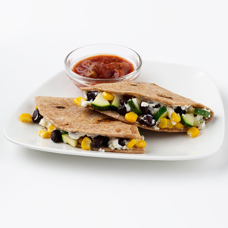 Photo of Black Bean, Zucchini and Goat Cheese Quesadilla by WW