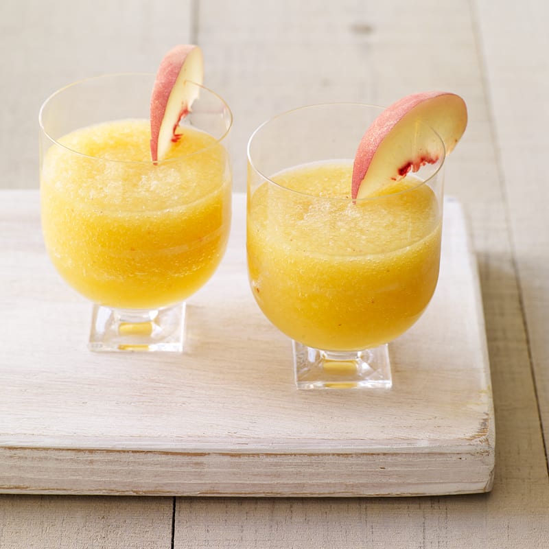 Photo of Frozen peach and Prosecco bellinis by WW