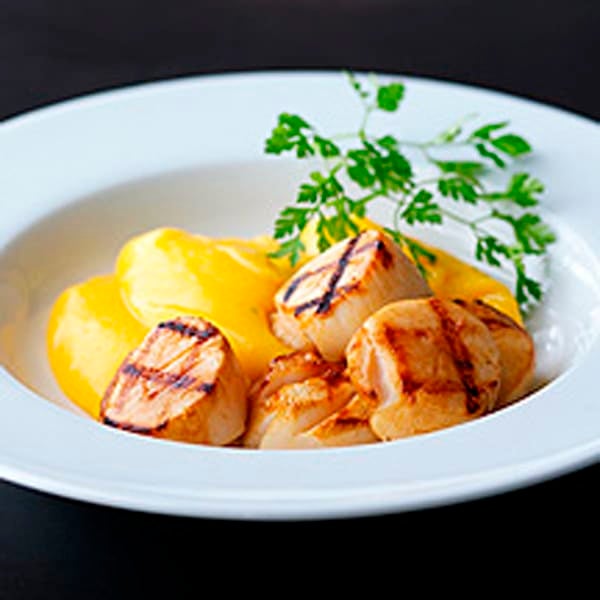 Photo of Seared scallops with butternut mash by WW