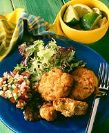 Photo of Thai crab cakes with cucumber relish by WW
