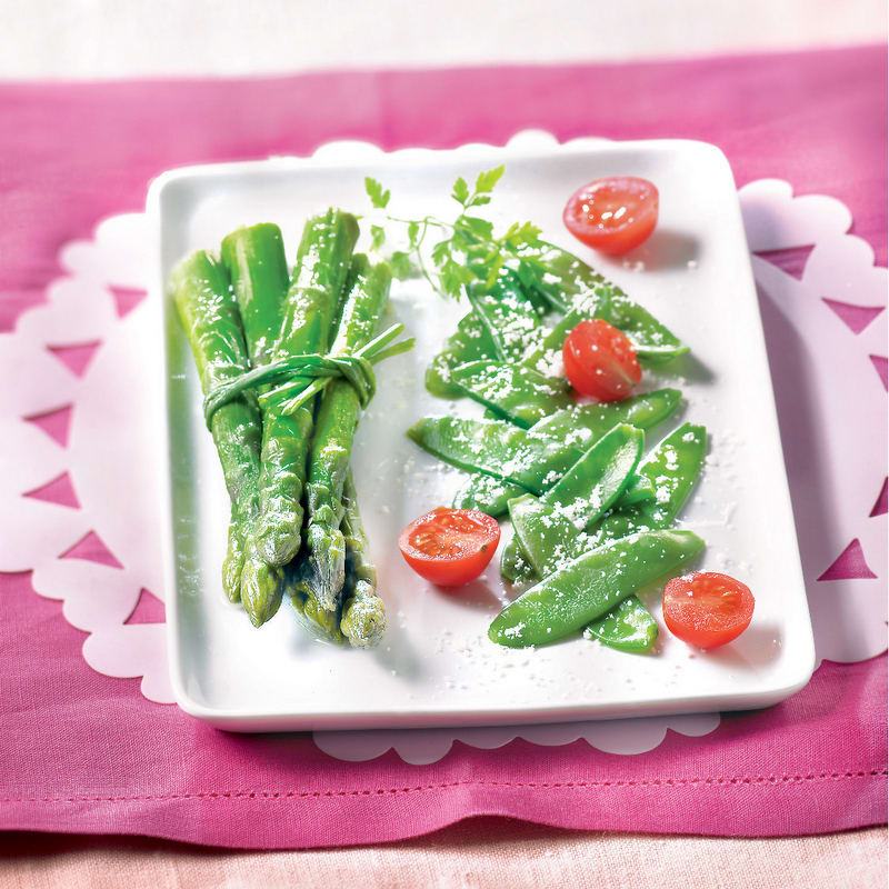 Photo de/du Salade d'asperges aux pois gourmands par WW