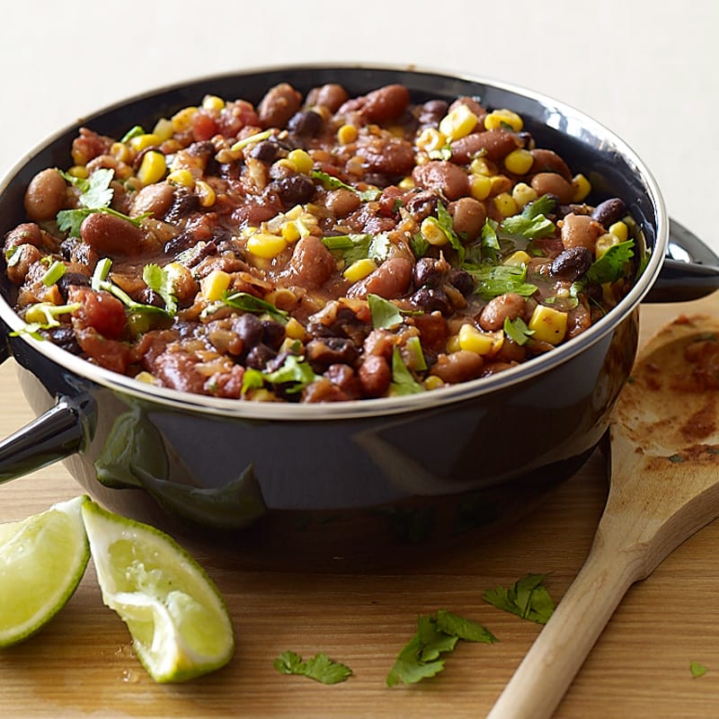 Photo of Super-easy slow-cooker three-bean chili by WW
