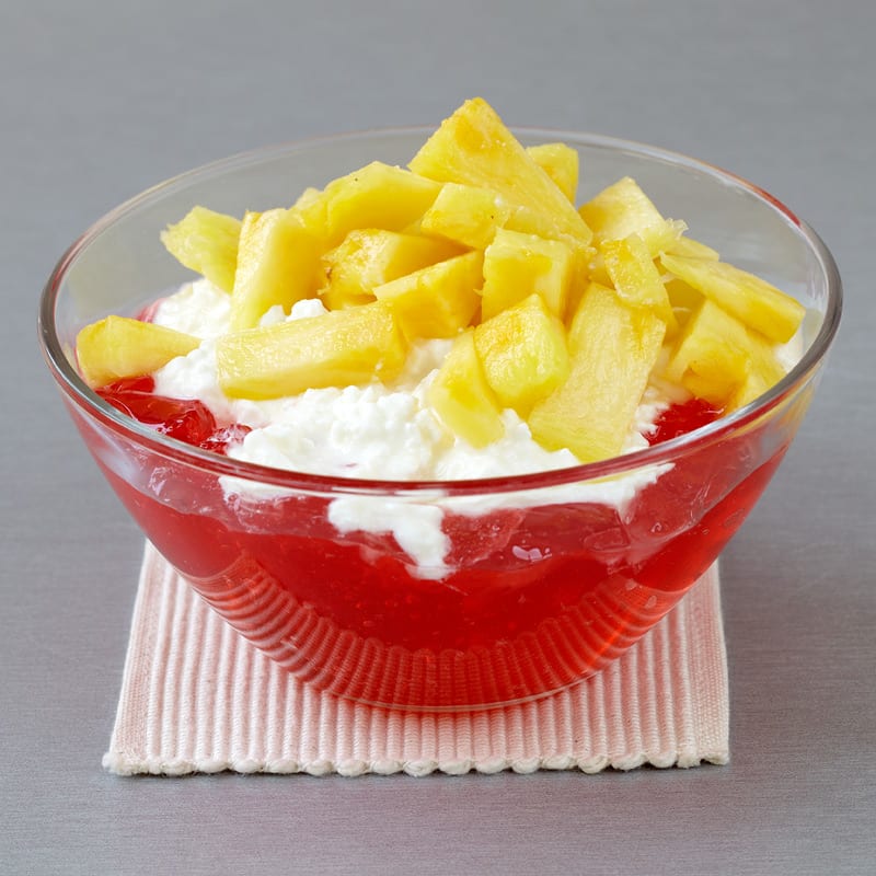 Photo of Gelatin with Cottage Cheese & Pineapple by WW