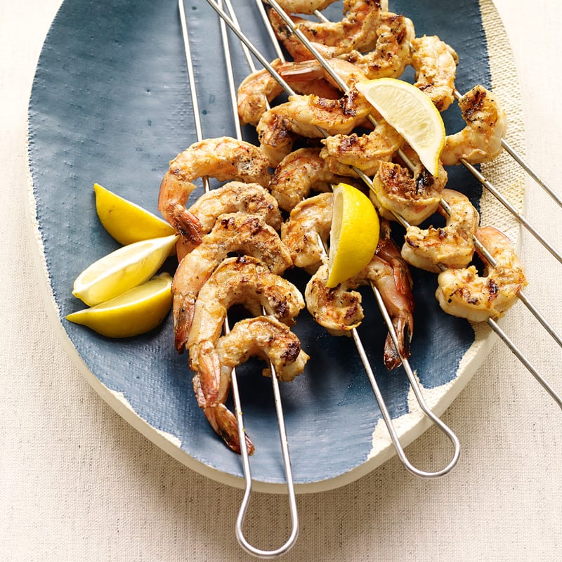 Photo of Spanish-inspired grilled shrimp by WW