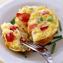 Photo of Individual Ham, Cheese and Veggie Frittatas by WW