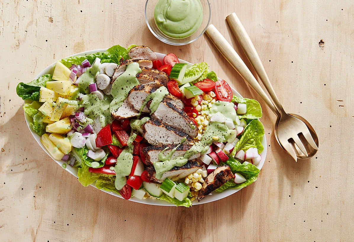 Photo of Chicken Cobb Salad with Creamy Avocado-Lime Dressing by WW
