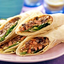 Photo of Ham and black bean wraps by WW