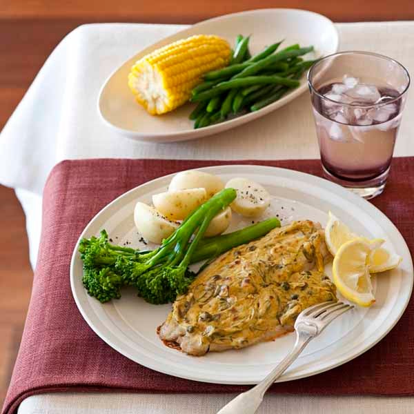 Photo of Grilled barramundi with mustard topping by WW