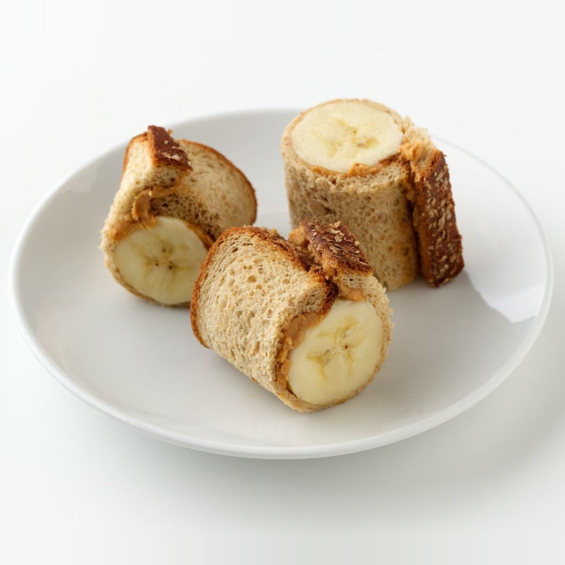 Photo de Roulés au beurre d’arachide et aux bananes par WW