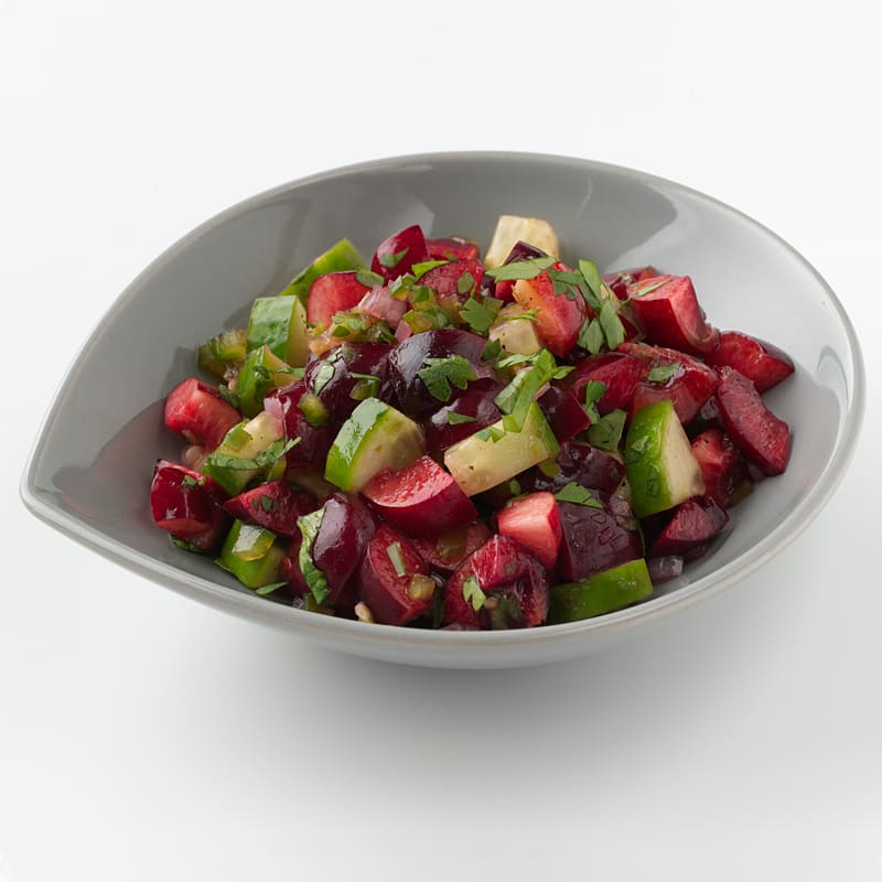 Photo of Cherry and cucumber salsa by WW