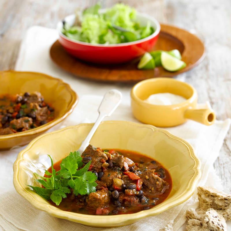 Photo of Beef and black bean stew by WW