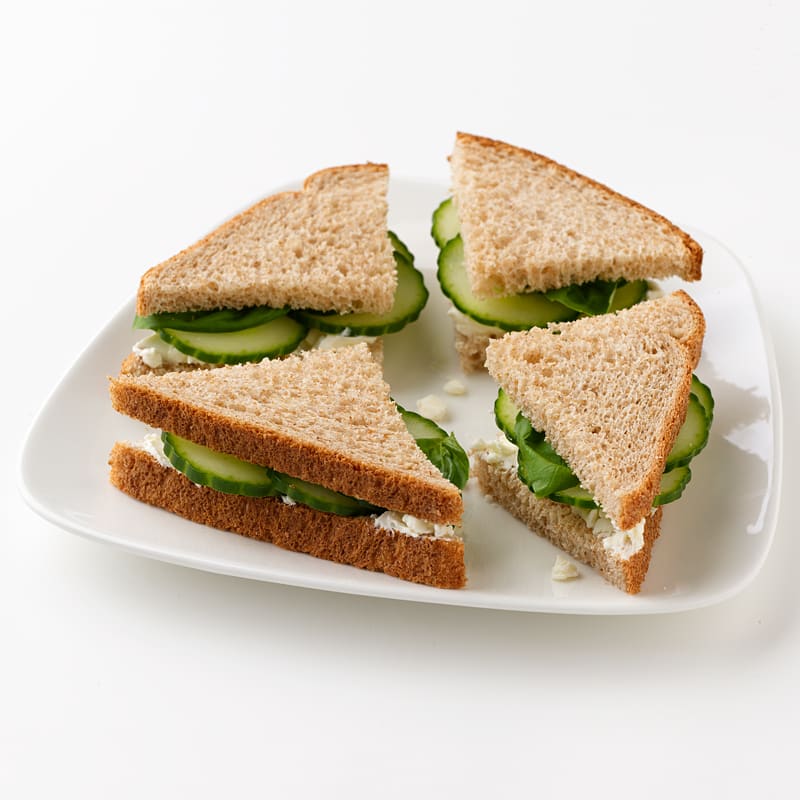 Photo of Cucumber and Feta Tea Sandwiches  by WW