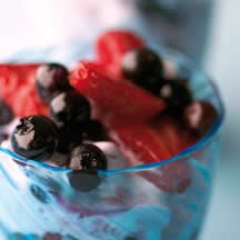 Foto van Laagjesdessert van rode vruchten en yoghurt door WW