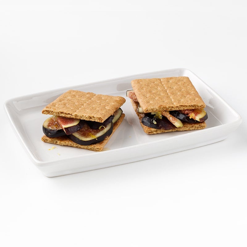 Photo of Graham Crackers with Fresh Figs, Lemon and Honey by WW